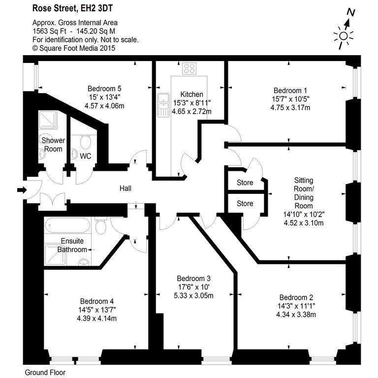 Rose Street Residence Edinburgh Room photo